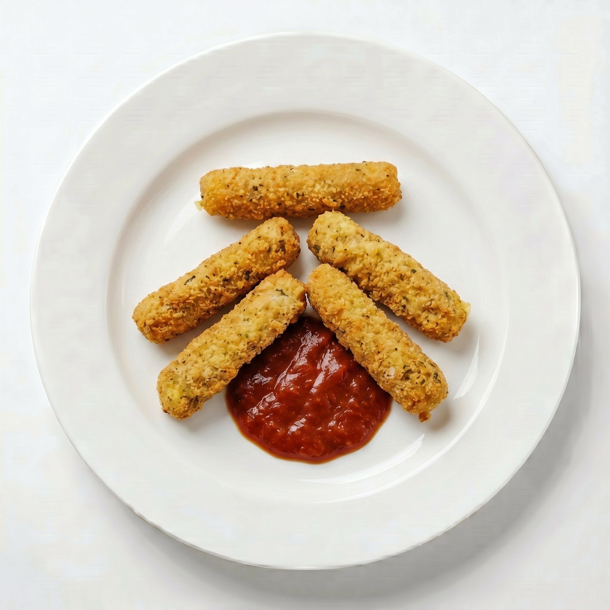 Mozzarella Sticks Appetizer.
