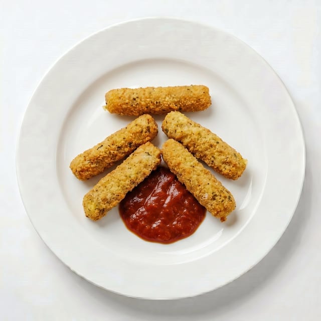 Mozzarella Sticks Appetizer.