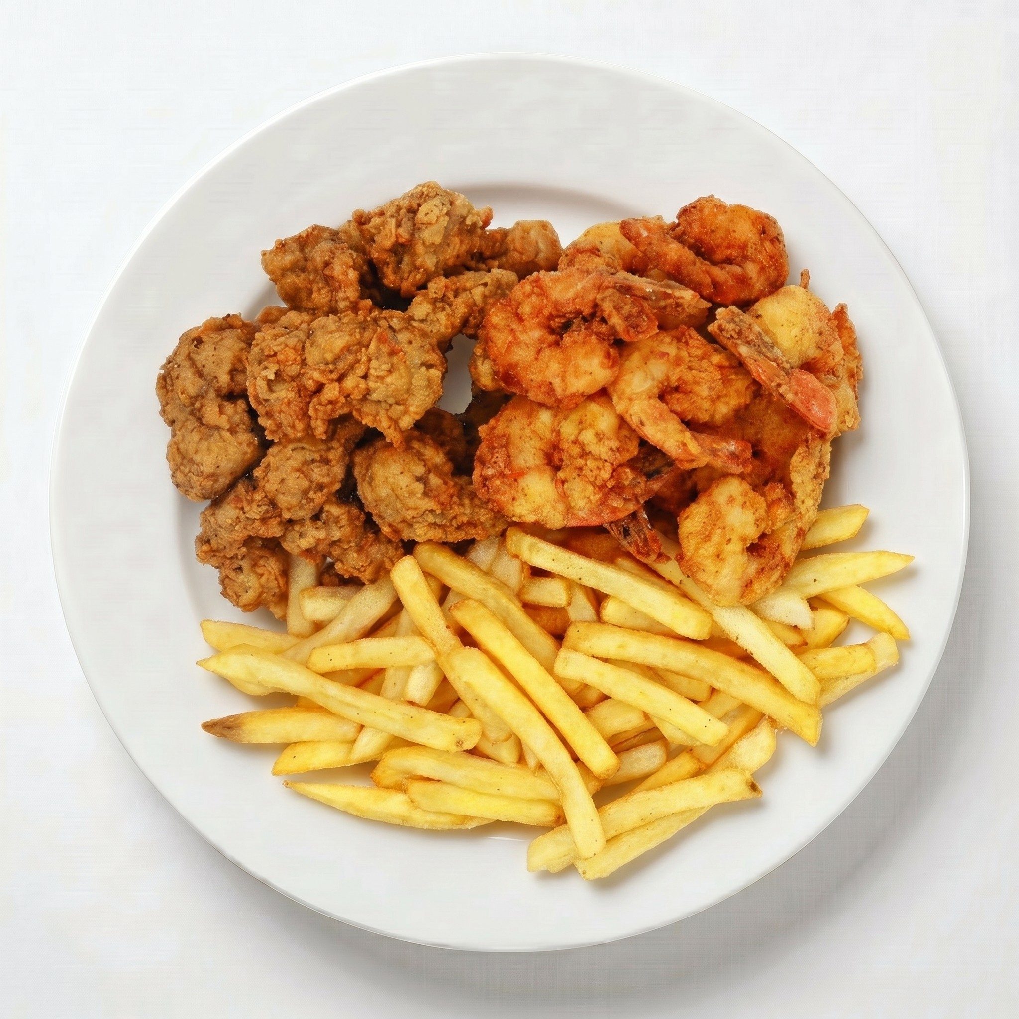 Gizzard & Shrimp Menu.