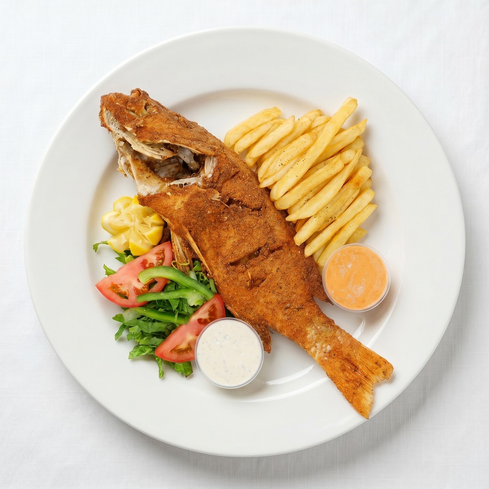 Whole Snapper Menu.